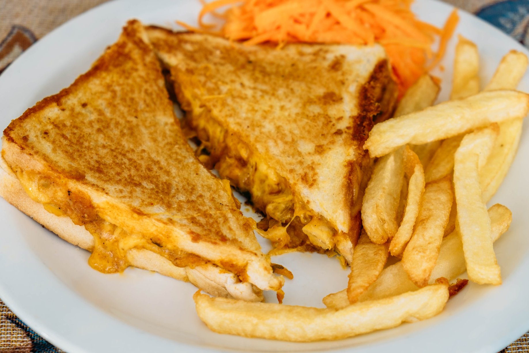 Mutton Curry Toastie