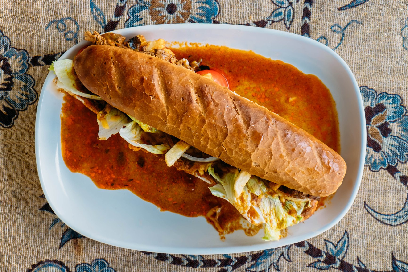 Chicken Prego Gatsby Roll